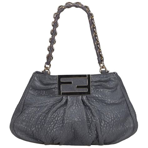 grey fendi purse|authentic fendi purses.